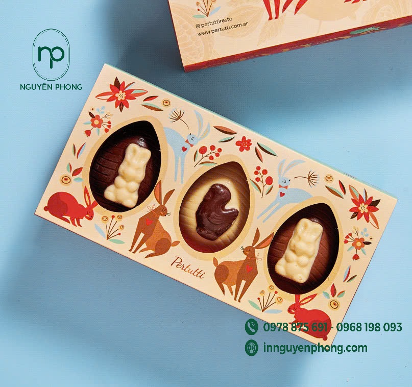 Hộp rút đựng socola